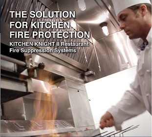 The Solution for kitchen fire protection